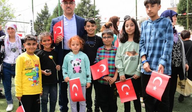 Başkan Güngör Çocukların Neşesine Ortak Oldu