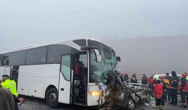 Kuzey Marmara Otoyolunda feci kaza! Çok sayıda ölü ve yaralı var