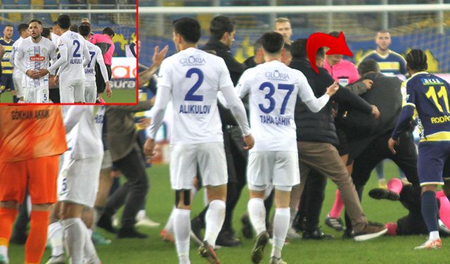 Ankaragücü-Rizespor maçında neden kavga çıktı!
