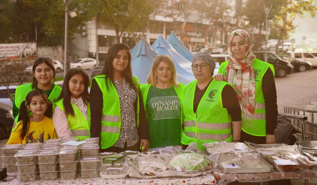 Bertiz Vakfı Kadın Kolları Filistin'e Destek Oluyor