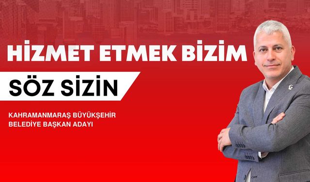 Ramazan Dağcı, Kahramanmaraş Büyükşehir Belediye Başkanlığı İçin Adaylığını Açıkladı