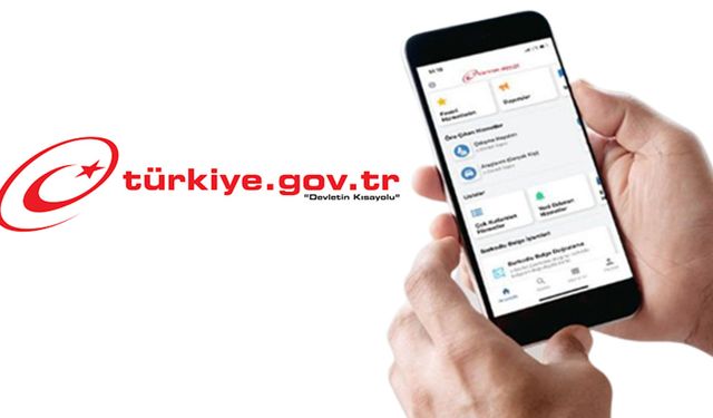 Beklenen uygulama artık E-Devlet'te!