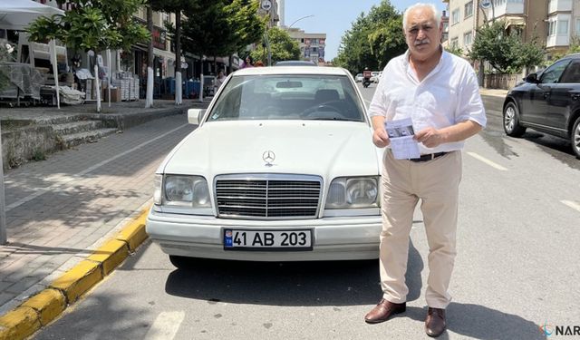 Hiç gitmediği Tokat'tan trafik cezası yedi