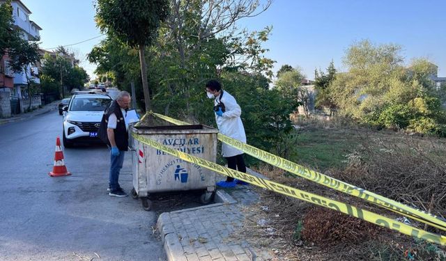 Çöp kutusundan gelen sesin kaynağı bakın ne çıktı!