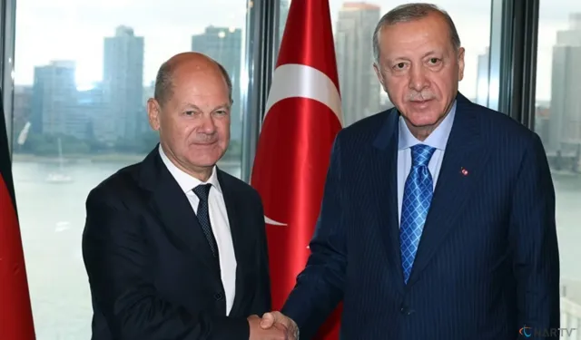 Almanya Başbakanı Scholz Türkiye'de