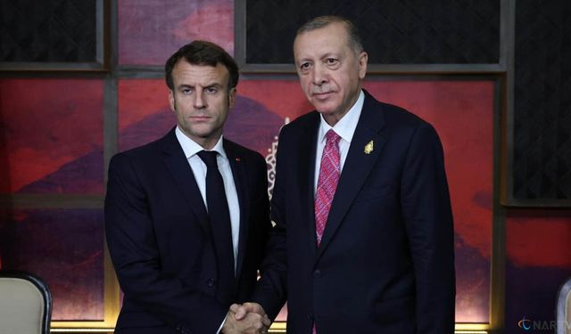 Erdoğan ve Macron'dan kritik görüşme! İşte detaylar