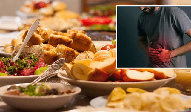 Ramazan ayında mide şişkinliği ve kramplara dikkat!