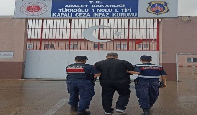 Kahramanmaraş'ta 13 hükümlü yakalanıp cezaevine gönderildi.