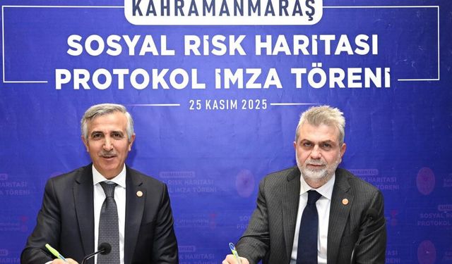 Kahramanmaraş'ın sosyal risk haritası oluşturuluyor