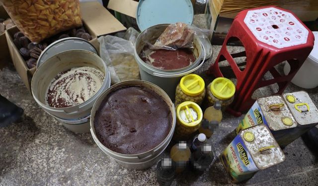 Kilis'te mide bulandıran görüntüler