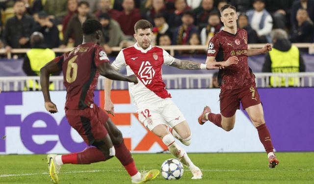 UEFA Şampiyonlar Ligi: Monaco: 1 - Galatasaray: 0