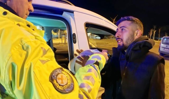 Ehliyetine el konuldu içmeye devam etti