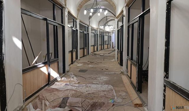 Tarihi Kapalı Çarşı’da restorasyonda sona gelindi
