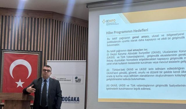 Kahramanmaraş'ta hibe programları anlatıldı