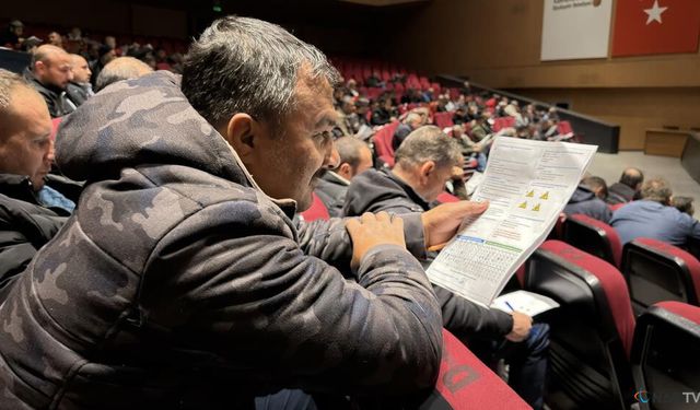 Büyükşehir'den saha personellerine iş sağlığı ve güvenliği eğitimi