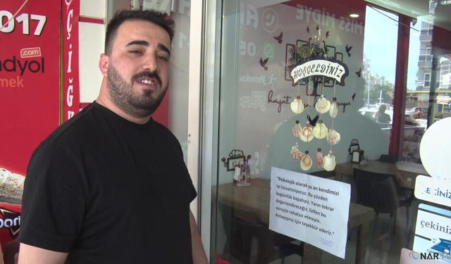 "Psikolojim bozuk" deyip dükkanı açmadı