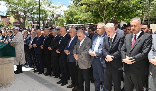 Başkan Görgel, Hacı Ali Özal’ın Cenaze Törenine Katıldı.