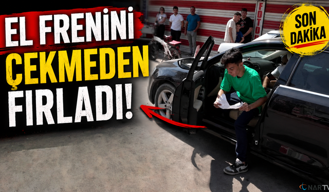 YKS Sınavı'na 1 dakika kala yetişti.