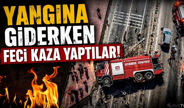 İtfaiye aracı kaza yaptı: Yaralılar var!