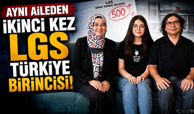 LGS Türkiye birincisi.