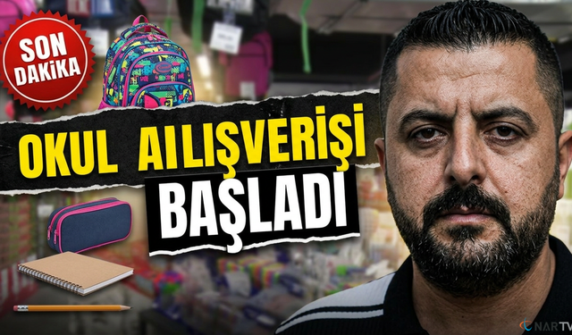 Okul zili çalmadan kırtasiye hareketliliği başladı.