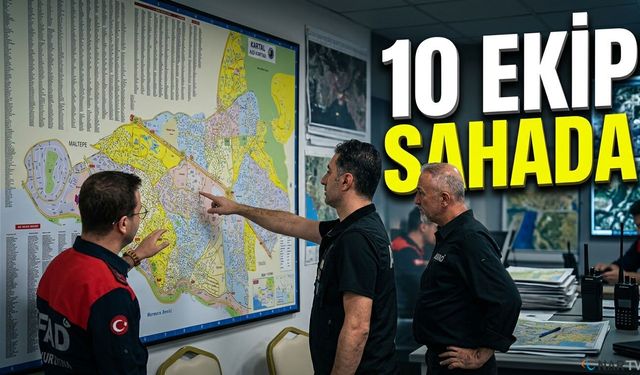 İstanbul Depremi için hazırlık.