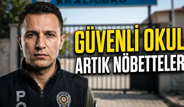 Kahramanmaraş'ta okullarda polisler de görev yapmaya başladı