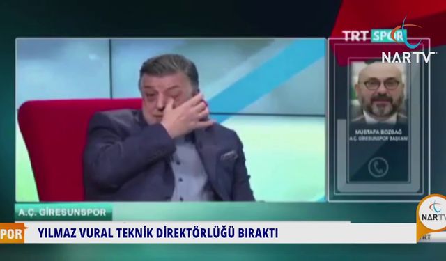 YILMAZ VURAL TEKNİK DİREKTÖRLÜĞÜ BIRAKTI