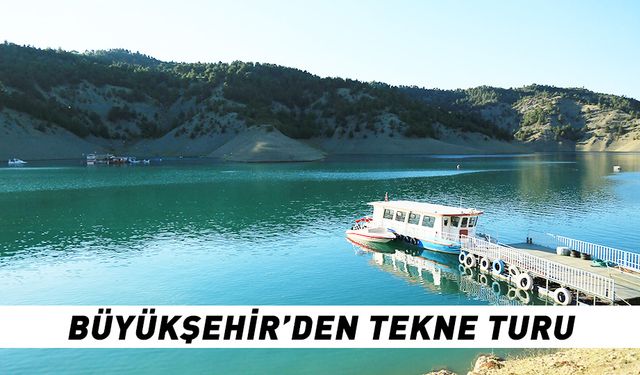 BÜYÜKŞEHİR’DEN TEKNE TURU