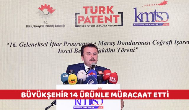 BÜYÜKŞEHİR 14 ÜRÜNLE MÜRACAAT ETTİ