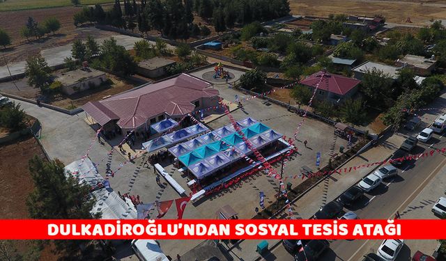 DULKADİROĞLU’NDAN SOSYAL TESİS ATAĞI