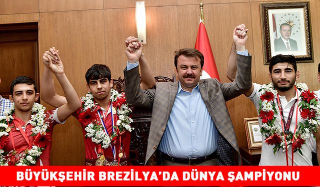 BÜYÜKŞEHİR BREZİLYA’DA DÜNYA ŞAMPİYONU