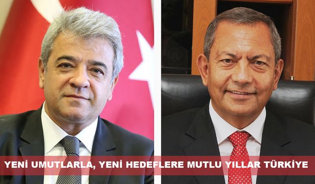 KAHRAMANMARAŞ TİCARET VE SANAYİ ODASI MECLİS BAŞKANI M. HANEFİ ÖKSÜZ VE YÖNETİM KURULU BAŞKANI SERDAR ZABUN YENİ YIL MESAJI YAYINLADI