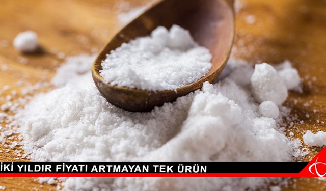 İki yıldır fiyatı artmayan tek ürün