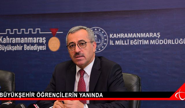 Büyükşehir Öğrencilerin Yanında.