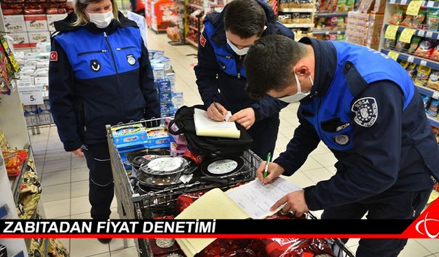 Zabıtadan fiyat denetimi