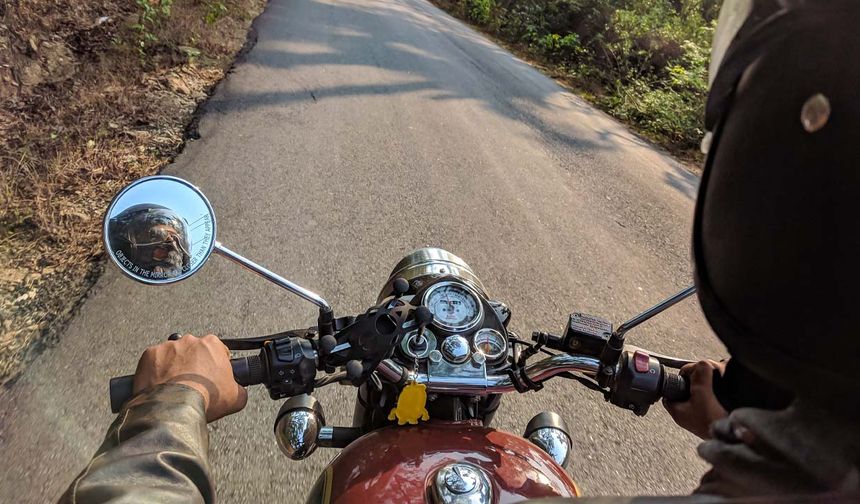 Motosikletli Gencin Hayatını Kaybettiği Kaza Kamerada