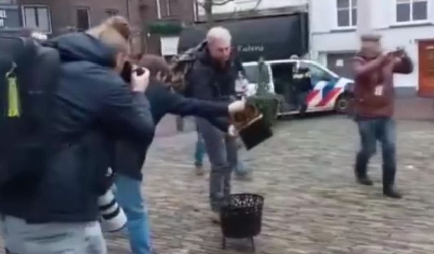 Hollanda’da Kur'an-ı Kerim'e saldırı