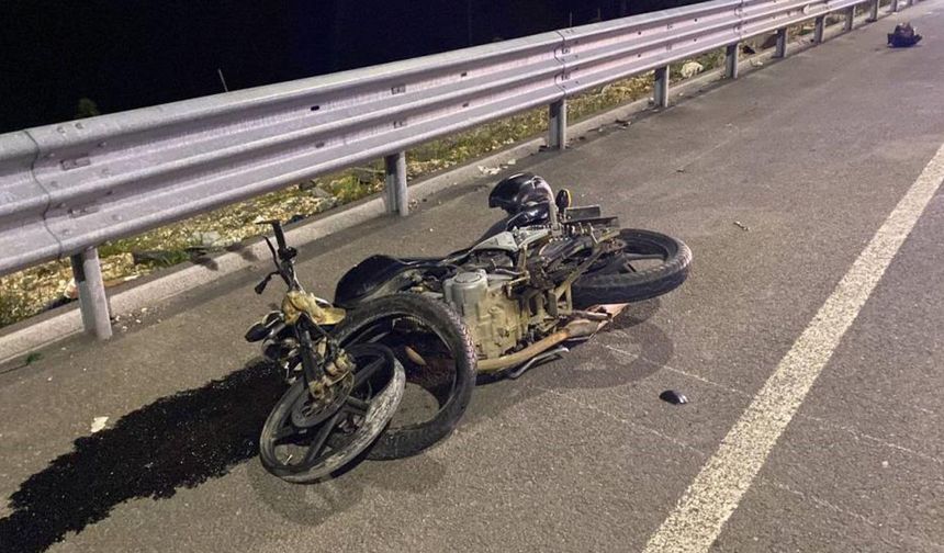 Kahramanmaraş’ta motosiklet kazası!