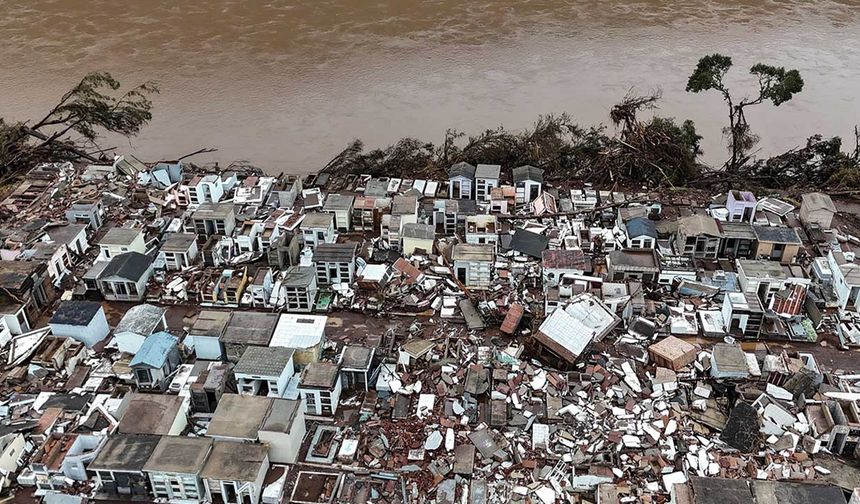 Brezilya'daki sel felaketinde son durum!