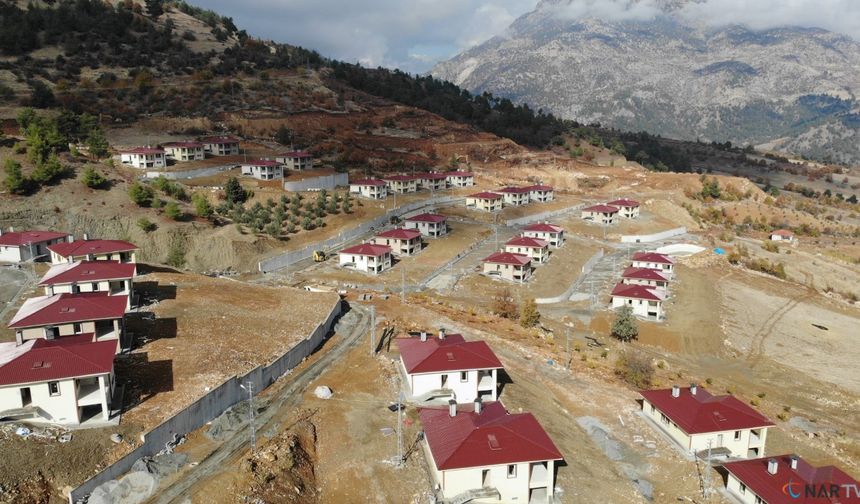 Kahramanmaraş’ta Köy Evleri Yeniden Yapılıyor!