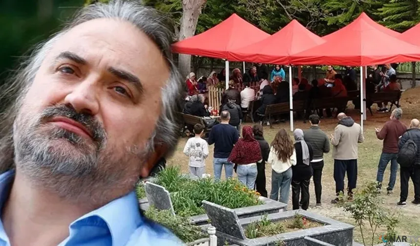 Sevenleri, Volkan Konak'ın mezarına akın etti.