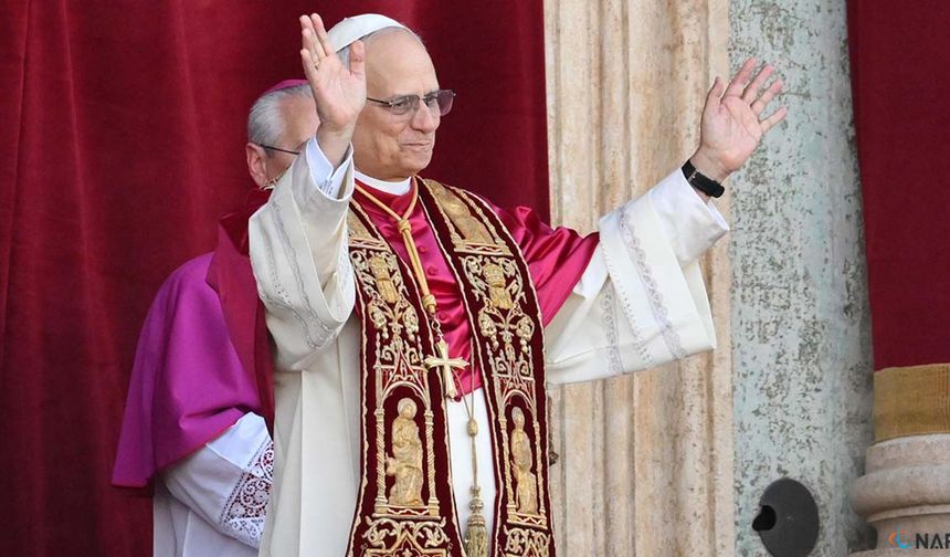 Yeni papa tarihteki ilk ABD'li olarak kayıtlara geçti!