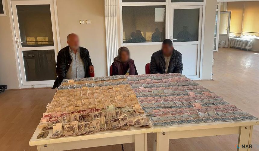 Dilenciler 5 saatte 24 bin 665 TL topladı.