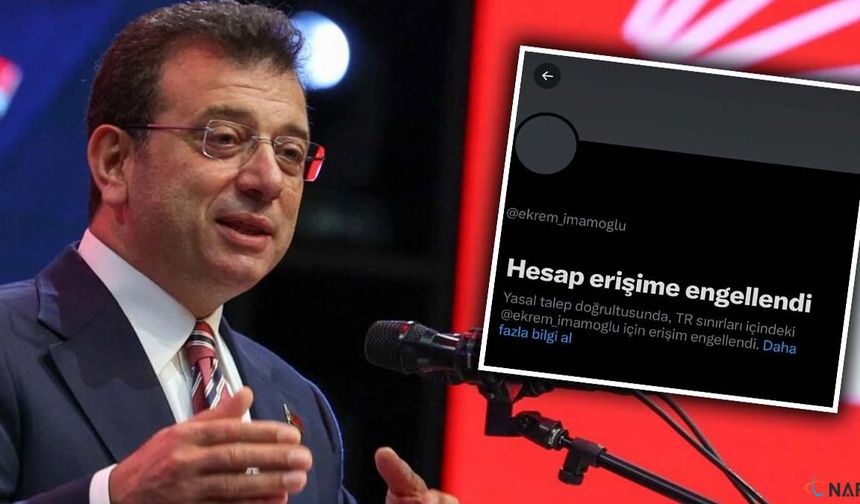 Ekrem İmamoğlu'nun X hesabı neden erişime kapatıldı?
