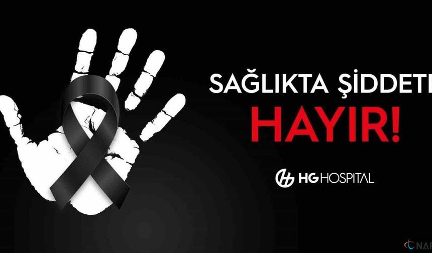 HG Hospital'den katliama tepki!