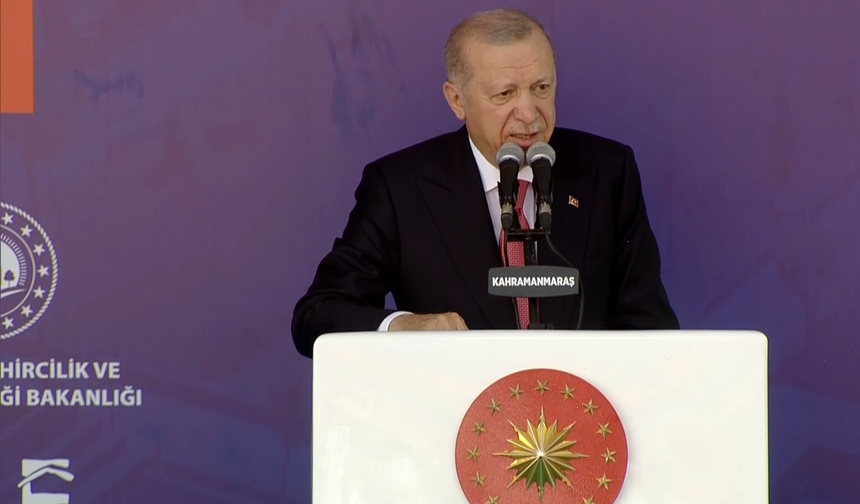 Erdoğan: Asrın felaketinde ilk yardımlardan biri can Azerbaycan’dan geldi.