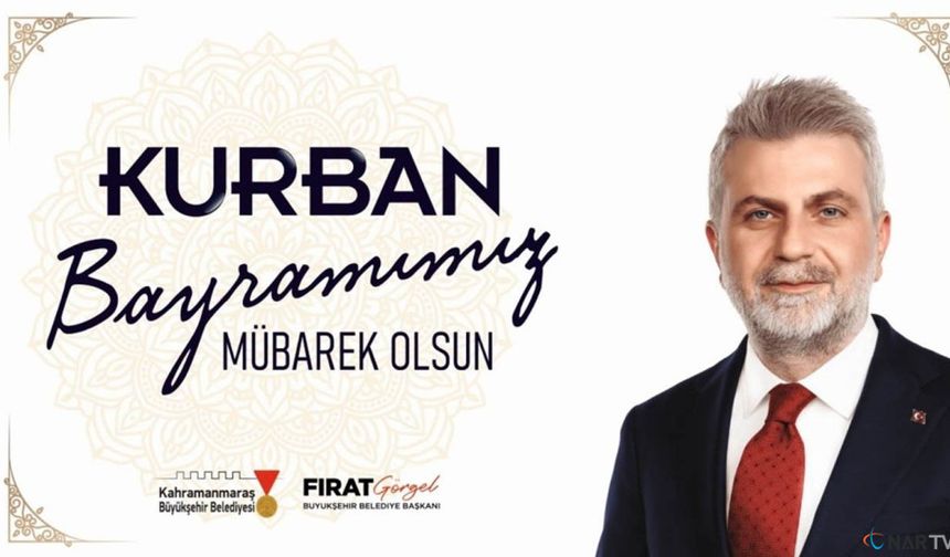 Başkan Görgel'den bayram mesajı!