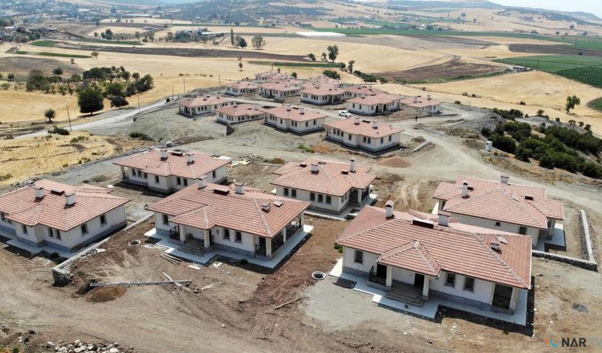 Kahramanmaraş’ta köy konutları tamamlanmak üzere.