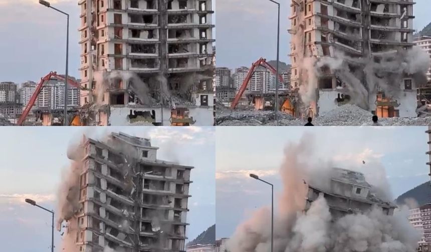 Kahramanmaraş’ta kontrolsüz yıkım can almaya devam ediyor.